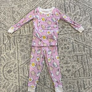 Little Sleepies - Pink Pajamas with Fun Print